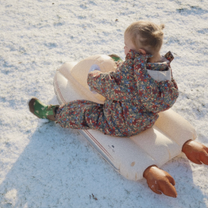 Inflatable snowmobile | Cream off-white | Konges Slojd