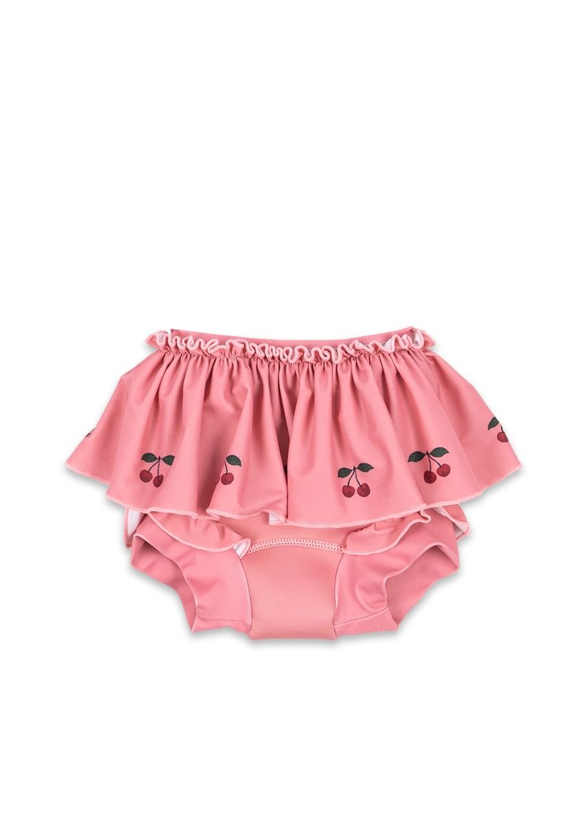 Swim shorts Bobbi frill | Strawberry ice | Konges Slojd