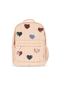 Rugzak Juno quilted sequin | Cameo rose | Konges Slojd