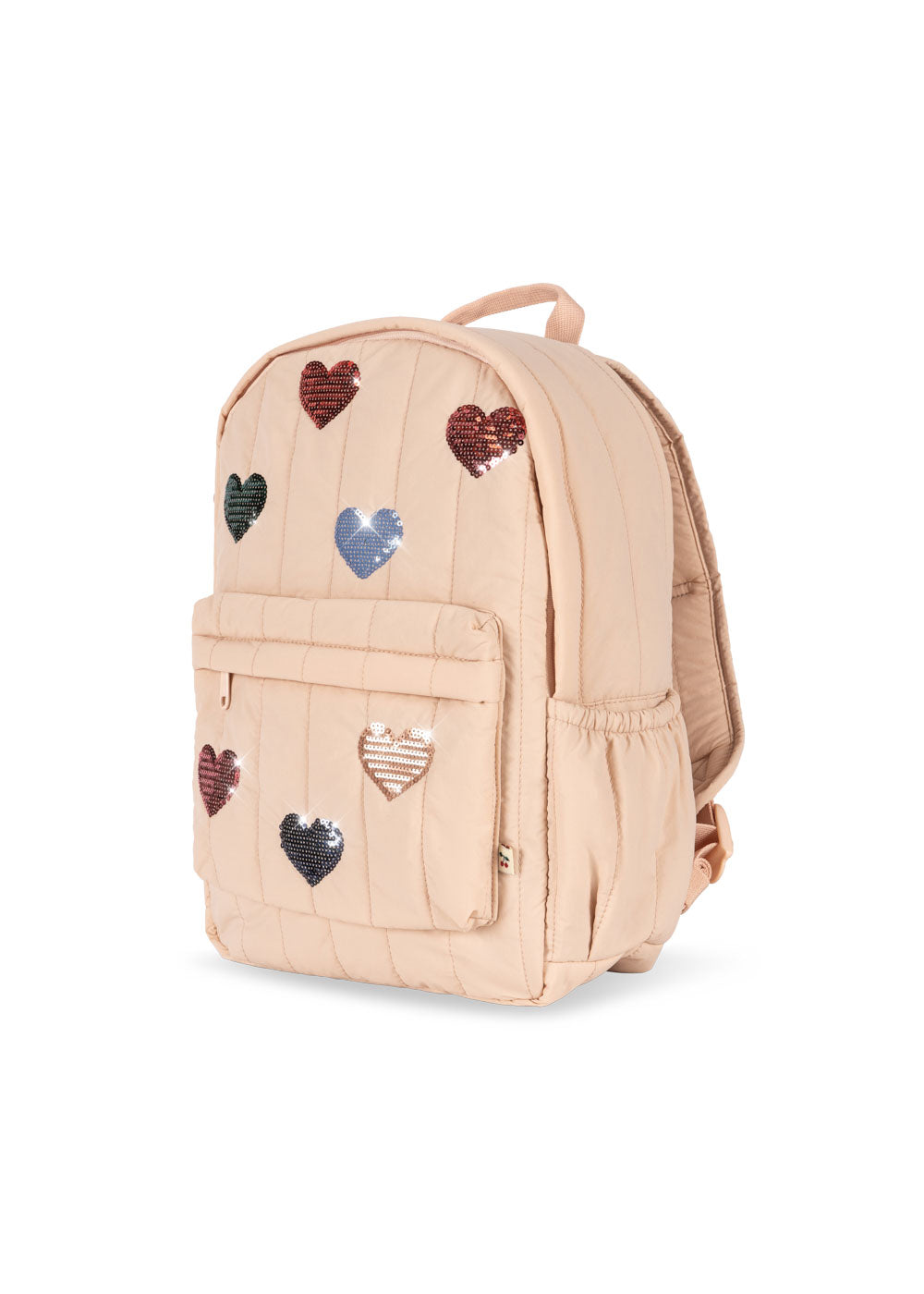 Rugzak Juno quilted sequin | Cameo rose | Konges Slojd