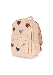 Rugzak Juno quilted sequin | Cameo rose | Konges Slojd
