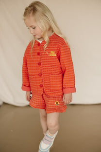Padded jacket Vichy | Bobo Choses