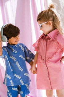 Polo shirt Wavy | All over waffle | Bobo Choses