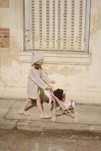 Poppenbuggy | Lacy pink | 3+ jaar | Konges Slojd