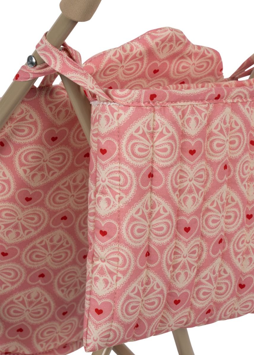 Poppenbuggy | Lacy pink | 3+ jaar | Konges Slojd