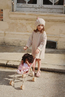 Poppenbuggy | Lacy pink | 3+ jaar | Konges Slojd