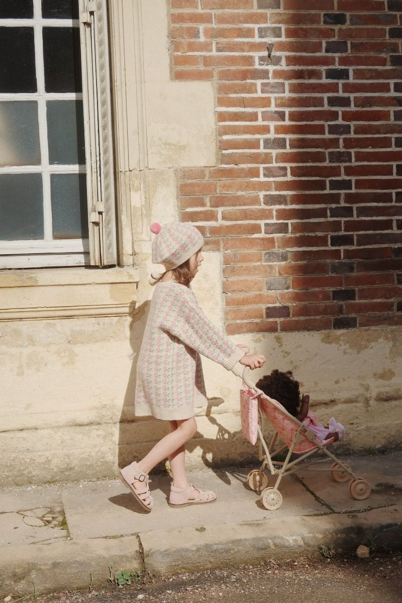 Poppenbuggy | Lacy pink | 3+ jaar | Konges Slojd