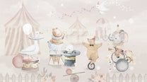 Behang Circus | Pastel | Staaltje