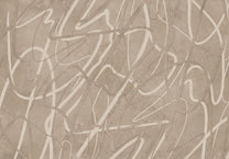Behang Scribble Sand