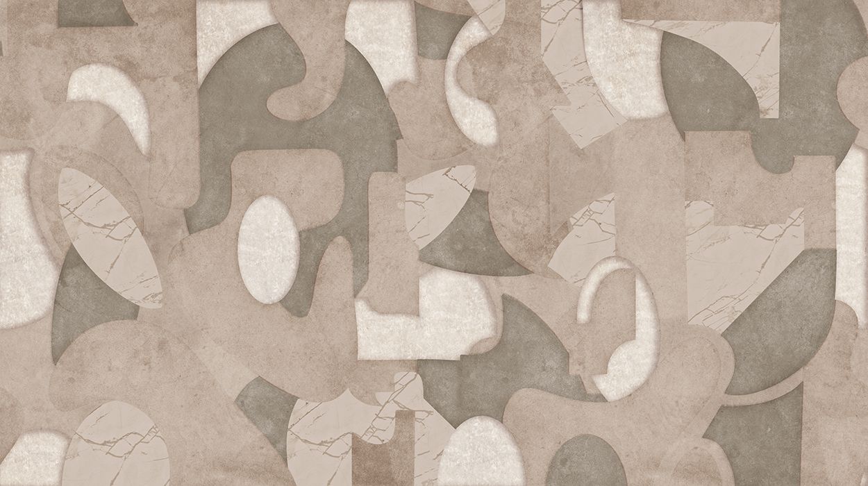 Behang Abstract Dreams | Beige | Staaltje