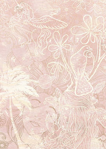 Behang Happy Days | Roze