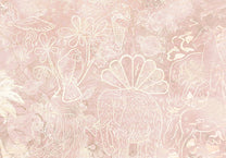 Behang Happy Days | Roze