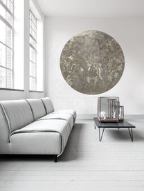 Wallpaper circle Floral Elephant