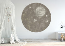 Behangcirkel To the Moon