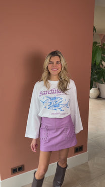 T-shirt Sardines | White | Studio Amaya
