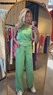 Top Zey | Vibrant green | Harper & Yve