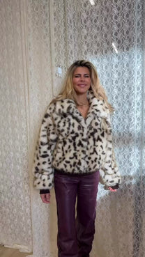 Jacket Stacy | Wild lexie leopard | Harper & Yve