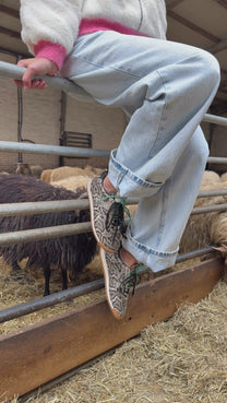 Sneaker Mirage | Beige snake | Steve Madden