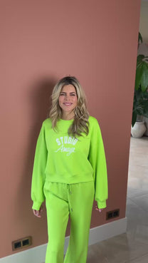 Sweater Betty | Lime | Studio Amaya
