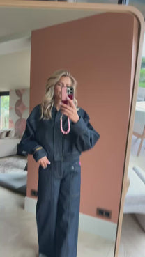 Jacket Fiona | Dark blue | Harper & Yve