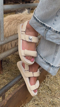 Sandaal Monat | Bone nylon | Steve Madden
