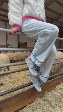 Sneaker Coheart | Baby blue suede | Steve Madden