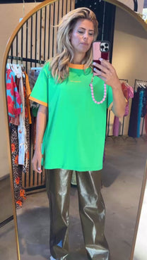 Shirt Bumbum | Vibrant green | Harper & Yve