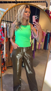 Top Yenn | Vibrant green | Harper & Yve