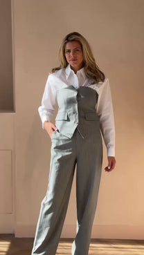 Suit corset Steijn | Light grey | Refined Department