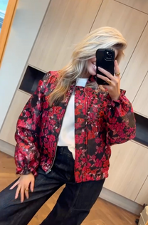 Bomber Loulou | Rosso | Studio Poespas