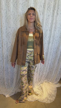 Jacket Quinn | Saddle brown | Harper & Yve