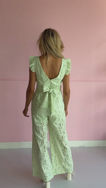 Jumpsuit Kelly | Lime | Amaya Amsterdam