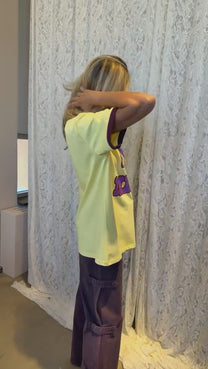 Shirt Mexico | Light yellow | Harper & Yve