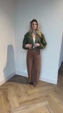 Bomber trenchcoat Laya | Army | Refined Department