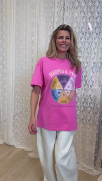 Shirt Wheel | Heartbeat pink | Harper & Yve