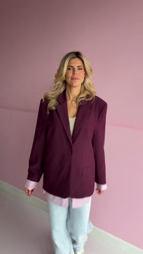 Blazer Haven | Bordeaux | Studio Amaya