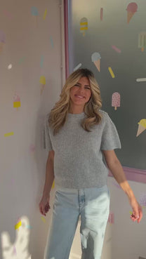 The Diamond knit | Grey | Studio Poespas