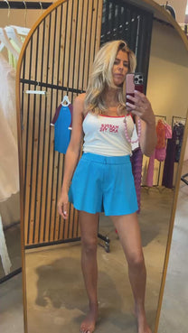 Short Lacy | Intense blue | Harper & Yve