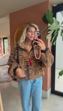 Jumper Dagmar | Trashy tiger warm | Harper & Yve