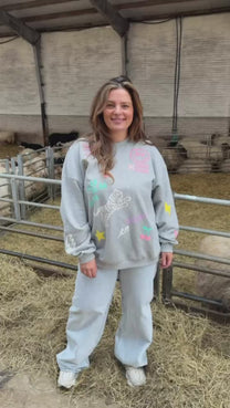 Sweater Dream on | Grey | Studio Poespas