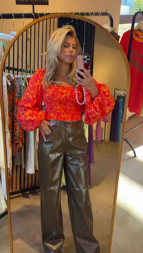 Top Mimi | Blurry flower | Harper & Yve