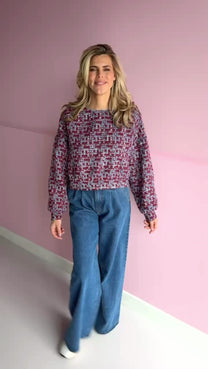 Sweater My Person | Multi Print | Studio Amaya