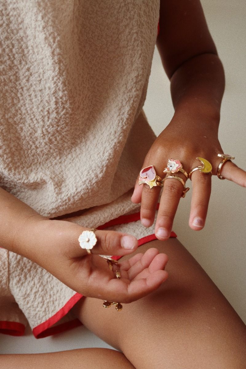 Ringen set | 12 stuks | Multi color | Konges Slojd