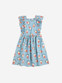 Ruffle dress Morning egg all over | Bobo Choses