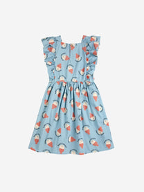 Ruffle dress Morning egg all over | Bobo Choses