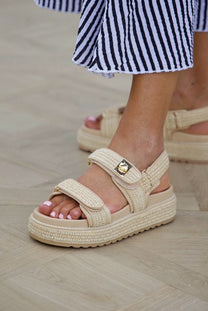Sandal Bigmona | Nat Raffia | Steve Madden