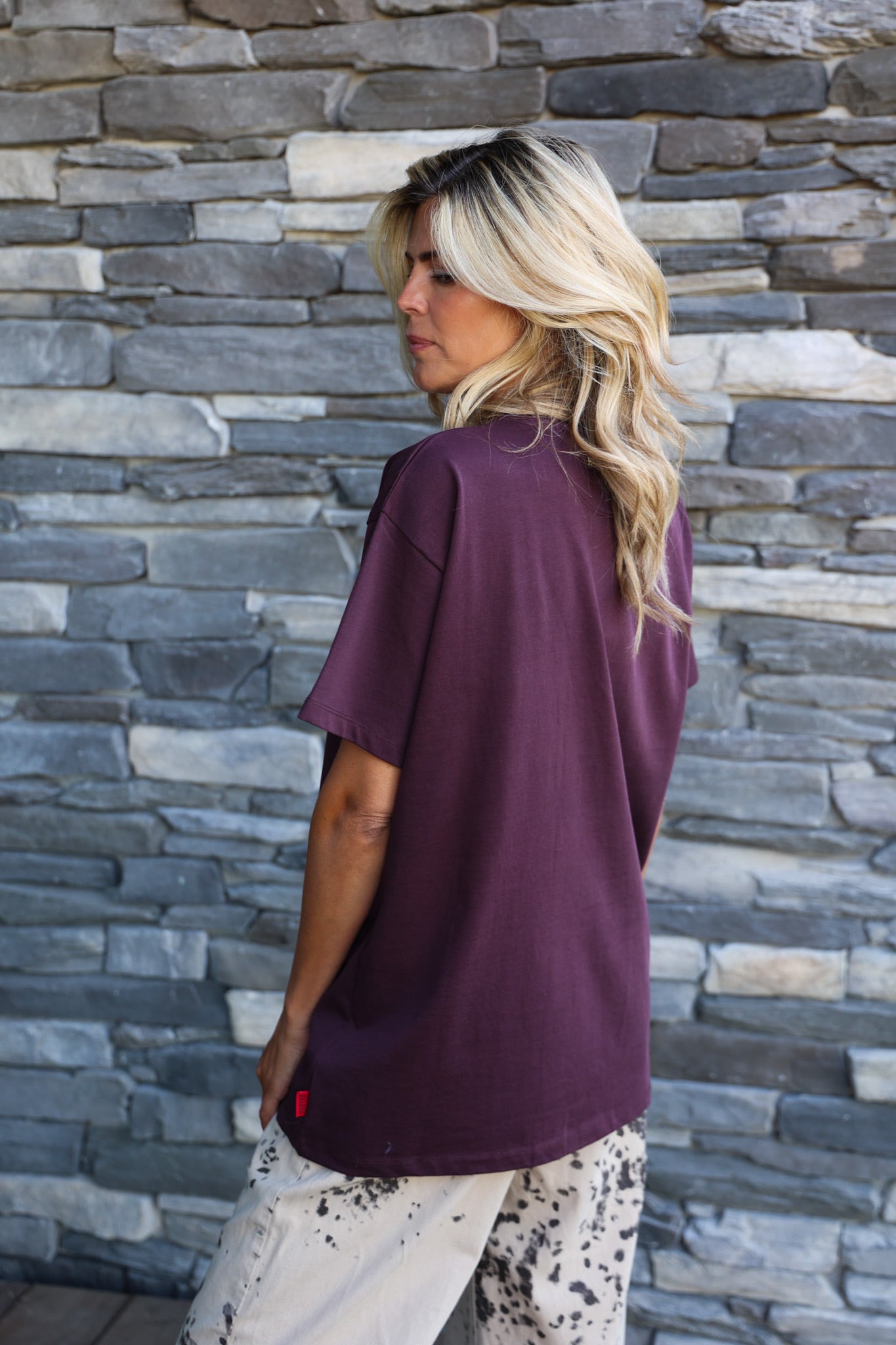 Shirt Dramaqueen | Dark fudge | Harper & Yve