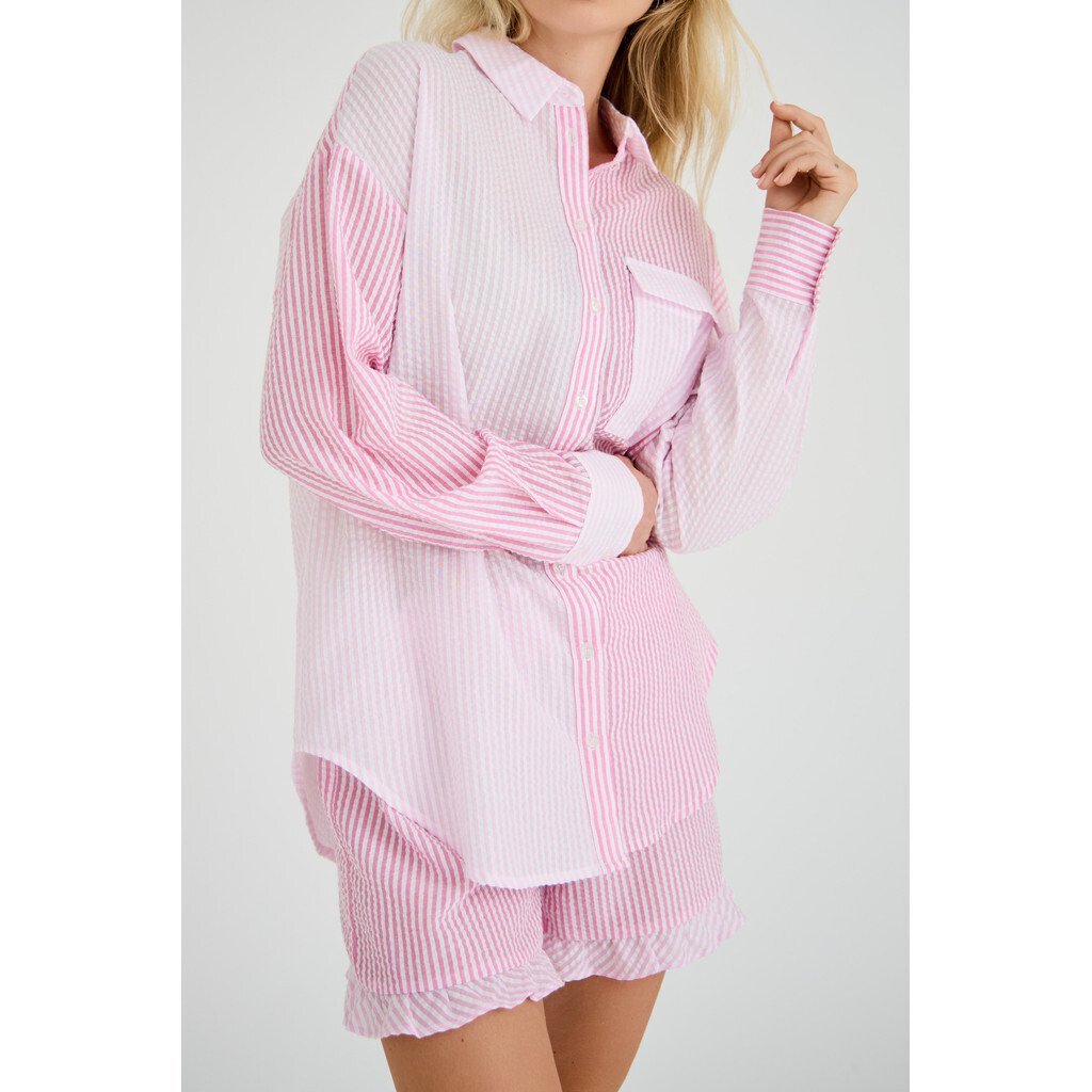 Blouse Mila | Rose/pink | A-view