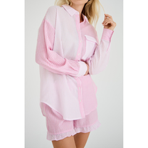 Blouse Mila | Rose/pink | A-view