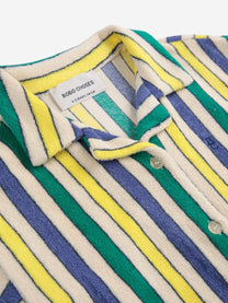 Shirt Terry cloth | Multicolor stripes | Bobo Choses